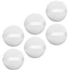 MUSISALY 6 Pezzi Piumini per Cipria Compatta 10 CM Rotondi Morbidi in Materiale Sicuro per Trucco Viso Ampia Superficie, Accessori per Uso Personale e Centri Estetici