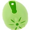Homoyoyo Custodia Verde in Silicone per Spugna il Viso con Scomparti Indipendenti, Leggera e Raffinata, per Viaggio e Festa Scuola Decor, Organizza Beauty Sponge Stile