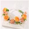 Generico Coroncina Fiori Bambina, Fiores Matrimonio Cerchietto Rosa, Rosa Floreale Fascia Per Capelli, Accessoro Per Capelli, Per Interni Ed Esterni, Feste, Compleanni, Matrimoni, Comunioni, Natale, Vacanze