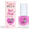 Miss Nella nuova collezione estiva BLUEBERRY SMOOTHIE- viola Smalto speciale con brillantini per bambini, con formula peel-off, a base d'acqua e senza odori