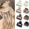 June tech Confezione da 8 fermagli per capelli a doppia fila piccoli da 4,1 cm opachi per capelli da donna fermagli per capelli fini graziosi fermagli per capelli antiscivolo mini accessori per ragazze