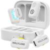 Hollyland Microfono Lavalier Wireless per Fotocamera, iPhone, Android, PC, (Comb