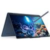 Lenovo Yoga 9i 2-in-1 Aura Edition Laptop con processore Intel Core Ultra 7 258V, 14 2.8K 1.100 nits(HDR) OLED, display touchscreen, 32 GB di memoria LPDDR5X-8533MT/s, SSD da 1 TB, Wi-Fi 7, penna e