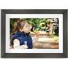 TAPINSAW Frameo - Cornice per foto digitale, 25,4 cm, WiFi, Smart Digital Frame con touch screen HD IPS, rotazione automatica, invia foto da qualsiasi luogo tramite l'app Frameo, regali per la mamma