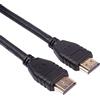 PremiumCord Cavo HDMI 2.1 M/M Ad Altissima Velocità 8K, 48 Gbps con Ethernet, Compatibile Video 8K A 60 Hz, Deep Color, 3D, eARC, HDR, 3x Schermato, Connettori Placcati Oro, Nero, 0,5 m