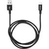 Verbatim caricatore micro-USB - nero - robusto caricabatterie con protezione anti piegamento per smartphone e tablet con porta micro-USB - 100 cm - caricatore USB- caricatore cellulare
