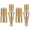 HOMOCONO Viti in Rame Cappuccio a Forma Casuale per Estensione Stecca da Biliardo Set da 2 Giunto Sicuro e Resistente alla Ruggine, Accessori per Stecca