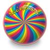 Unice Mondo Toys - RAINBOW FLUO - Pallone 100 grammi PVC Ø 200 - SGONFIO - 26085