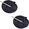 ECOVELO 2 CAMERE D'ARIA 700 X 18 / 25C CON VALVOLA PRESTA FRANCESE 80 mm BICI BICICLETTA DA CORSA STRADA FIXED BIKE RUOTA COPERTONE