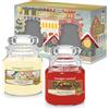 Yankee Candle Set regalo di candele profumate | 2 piccole candele in barattolo | Fino a 30 ore di combustione | Regali perfetti per le donne