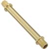 Operitacx Tubo Filettato in Rame M10 per Lampade da Parete, Palo Luce Diritto Cavo 9,3x100mm, Ferramenta Fai da Te per Montaggio e Riparazione Lampade D'interni