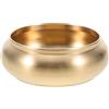 PRETYZOOM Posacenere da Terra in Ottone Design Cinese Classico Elegante, Porta Incenso per Bastoncini, Decorazione Desktop per Ufficio Emblema di Buona Fortuna e Prosperità