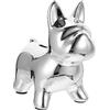 Sosoport Salvadanaio Forma Bulldog Francese Decorazionper Scrivania Per Statuetta Artigianalper Casa