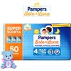 PAMPERS SOLE E LUNA 4 7/18 KG 50pz