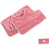 HAPINARY Copertura per Lettino Massaggio Professionale in Microfibra Rosa con Foro per Viso, Resistente e Confortevole, per Ambienti di Trattamento e Centri Estetici
