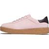 Fitflop Sneakers Donna Rally T-Toe Suede Crepe, Plumberry Rosa Argilla, 38.5 EU