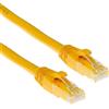 ACT Giallo 2 metri U/UTP CAT6A cavo patch snagless con connettori RJ45 CAT6A U/UTP SNAGLESS YL 2.00M (IB2802)