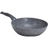 Aeternum, Madame Petravera 3.0, Saltapasta Antiaderente, Ideale per Induzione, Diametro 24 cm, Full Induction, Grigio