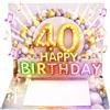 Joli Coon Biglietto auguri 40 anni donna - Biglietto auguri compleanno 40 anni c