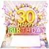Joli Coon Biglietto auguri 30 anni donna - Biglietto auguri compleanno 30 anni c
