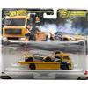 Hot Wheels Premium - '20 Toyota GR Supra & Fleet Street - Car Culture - JHX87 - FLF56 - Team Transport #86 - arancione - modello ufficiale - Mattel 2025 - 1:64