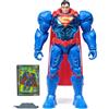 DC Comics, Metal Force Superman Action Figure, 30,5 cm Extra Large Super Hero Collectible Kids Toys per ragazzi e ragazze dai 4 anni in su