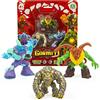 GORMITI Giochi Preziosi, GORMITI LEGENDS Arthshaker V2, Hammer e Branchtearer, 3 Personaggi 5 cm Versione Cartoon e metallizzata, card inclusa, per bambini dai 4 anni