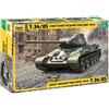 Zvezda 500783687 - Serbatoio in Scala 1:35 T-34/85 Soviet Medium Tank, modellino di Costruzione, modellismo, Hobby, Fai da Te, Kit in plastica