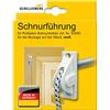 Schellenberg 11034 Guida Molla a Spirale, Corda per tapparelle da Fino a 5 mm di Diametro, Riduce l'usura delle Corde, spaziatura dei Fori 45 mm, Bianco, cordoni