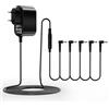 POANES Alimentatore 9V per pedali chitarra, compatibile con cavi Daisy Chain a 5 vie BOSS per pedali effetto chitarra