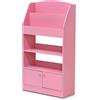 Furinno Libreria in Legno, Rosa
