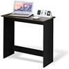Furinno Simplistic Scrivanie per Computer, truciolato, Columbia Noce, 39.37 x 39.37 x 75.57 cm