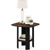 Furinno Simple Design Tavolino, Pino Ambrato/Nero