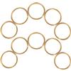 Toyvian 30 pezzi Anellini per Piercing Naso in Acciaio Inossidabile Cerchi Sottile Saldatura Gioielli Leggeri e Resistenti per Uomo Donna Minimalista per Uso Quotidiano e Occasioni