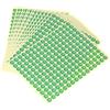 QUARKZMAN 2880Pz Etichette Autoadesive 0,39 Pollici Qc Pass Adesivi Verde | 10 Adesivi Rotondi, Antimanomissione, per Approvazioni di Controllo Qualità Gestione Dell'Inventario