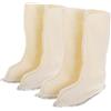 BESPORTBLE 2 Paia Fodere Termiche Staccabili per Stivali Impermeabili Inserti Caldi e Morbidi per Scarpe Lavoro Calzerotti Interni Lavabili in Lavatrice Comfort e Isolamento per Piedi al
