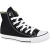 Converse Chucks Bambini 3J231C AS Hi Can Nero Nero, Taglia:32
