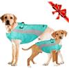 TVMALL Giacca per Cani d'inverno e Gilet di Raffreddamento per Cani d'estate Cappotto Cane a Doppio Uso, Antivento e Caldo Cappotto per Cani Inverno, Inzuppato per il Gilet di Raffreddamento per Cani Estate