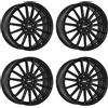 AEZ 4 Cerchi in lega AEZ Atlanta black 9.0Jx19 5x112 per Audi A3 A4 A5 A6 A7 A8 Q2 Q