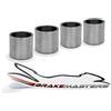 Brakemasters Honda GL1500 A Goldwing Aspencade W 1998 Pinza Freno Anteriore Inox Pistoni