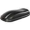 AUTOKIT Box da Tetto Auto Farad Marlyn 480 LT. Nero Goffrato Baule Portatutto 190x80x40
