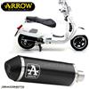 Arrow Silenziatore PIAGGIO VESPA GTS 125 2012 2013 ARROW ALU Nero RACE-TECH