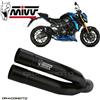 MIVV Scarico SUZUKI GSX-S 750 2017 2018 MIVV Double Gun Nero RC