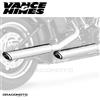 Vance&Hines Harley FLSTN 1584 Softail Deluxe 2007-2009 Twin Slash Scarico Vance & Hines 1...