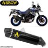 Arrow Scarico SUZUKI V-STROM 1050 2020 2021 ARROW ALU Nero CC MAXI RACE-TECH