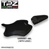 TPZ Italia YAMAHA R6 2017-2025 Rivestimento Sella YR679V3-6BL-2 TPZ nero CON LOGO