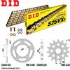 DID TRIUMPH BONNEVILLE 900 2005-2005 catena corona pignone kit DID 525VX3 passo 525