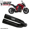 MIVV Scarico HONDA CB 1000 R 2012 2013 MIVV Double Gun Nero
