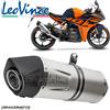 Leovince KTM RC 125 ABS 2022-2023 Scarico Leovince LV One Evo OmologatoLV One Evo 14415E