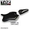 TPZ Italia YAMAHA R6 2017-2025 Rivestimento Sella YR679V3-1SL-2 TPZ argento CON LOGO